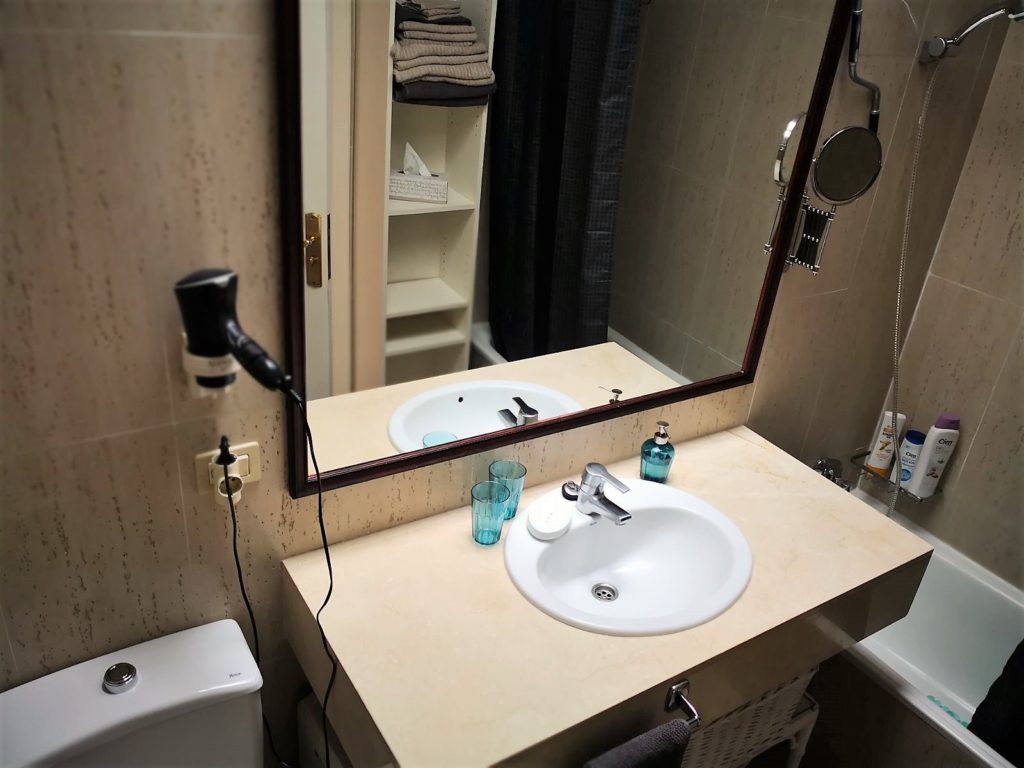 Badezimmer Ferienhaus La Quinta Teneriffa Nord