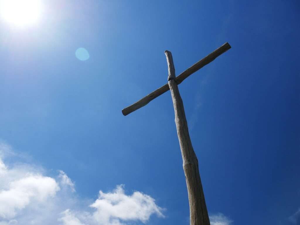 Das Kreuz ist das zentrale Symbol beim Día de la Cruz